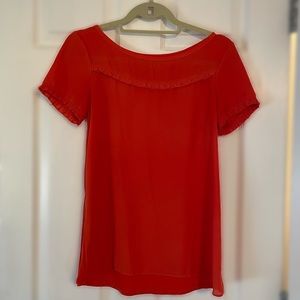 Loft Coral Top (XS)